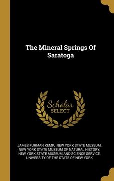 portada The Mineral Springs Of Saratoga
