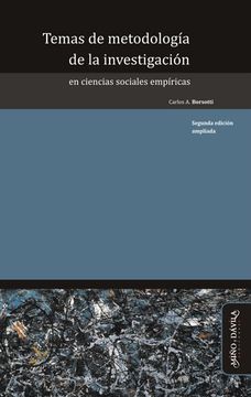 portada Temas de Metodología de la Investigación en Ciencias Sociales Empíricas (2ª Edición Ampliada) (in Spanish)