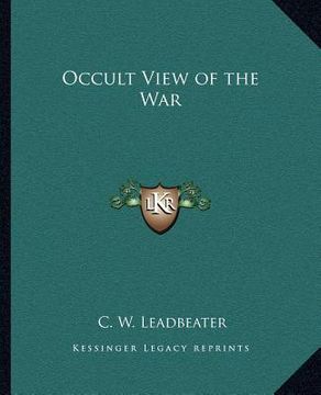 portada occult view of the war (en Inglés)