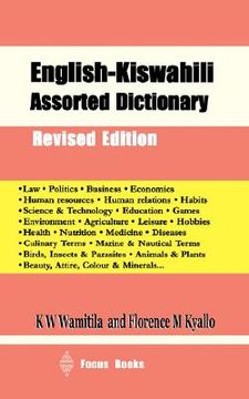 portada english-kiswahili assorted dictionary (en Inglés)