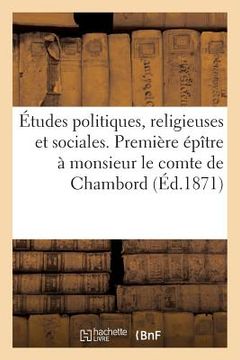 portada Études Politiques, Religieuses Et Sociales (en Francés)
