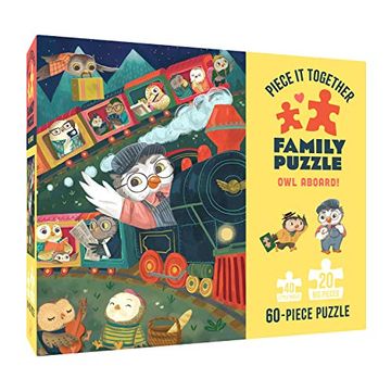 portada Puzzle - Piece it Together: Owl Aboard! Family Puzzle (en Inglés)