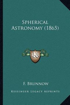 portada spherical astronomy (1865) (en Inglés)