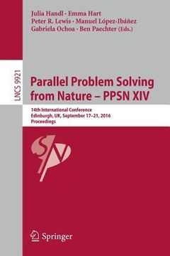 portada Parallel Problem Solving from Nature - Ppsn XIV: 14th International Conference, Edinburgh, Uk, September 17-21, 2016, Proceedings