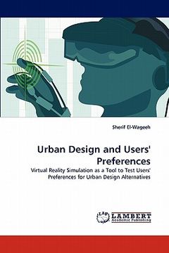 portada urban design and users' preferences (en Inglés)