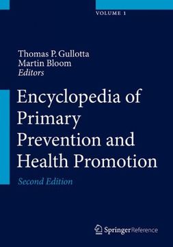 portada Encyclopedia of Primary Prevention and Health Promotion