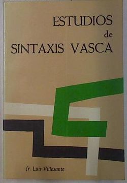 portada Estudios de Sintaxis Vasca