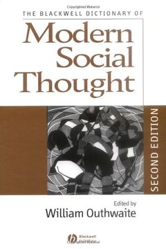 portada the blackwell dictionary of modern social thought 2e (en Inglés)