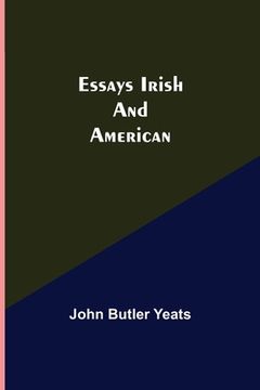 portada Essays Irish and American (en Inglés)