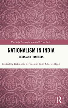 portada Nationalism in India: Texts and Contexts (Routledge Contemporary South Asia Series) 