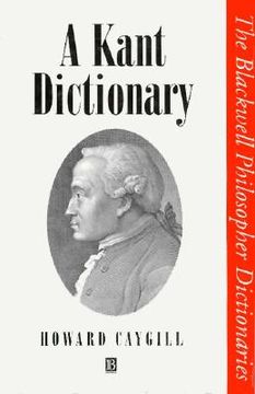 portada a kant dictionary (in English)