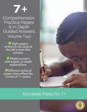 portada 7+ Comprehension: Practice Papers & In-Depth Guided Answers: Volume 2 (en Inglés)
