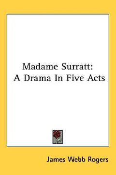 portada madame surratt: a drama in five acts (en Inglés)