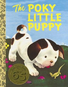 portada Poky Little Puppy Board Book (Little Golden Treasures) (en Inglés)