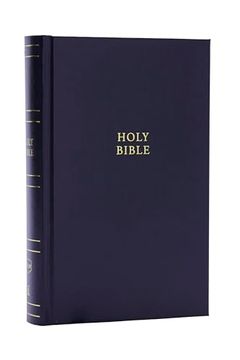 portada Nkjv Personal Size Large Print Bible With 43,000 Cross References, Black Hardcover, red Letter, Comfort Print (in English)