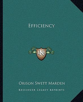 portada efficiency (in English)