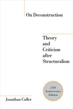 portada On Deconstruction: Theory and Criticism After Structuralism (en Inglés)
