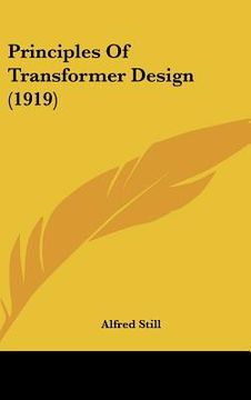 portada principles of transformer design (1919) (in English)
