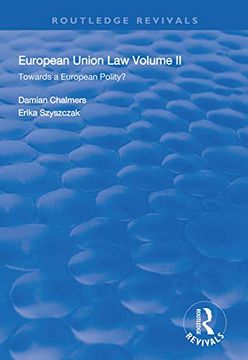 portada European Union Law: Volume II: Towards a European Polity? (en Inglés)