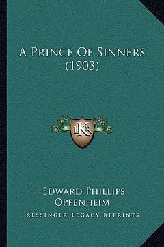 portada a prince of sinners (1903) (in English)