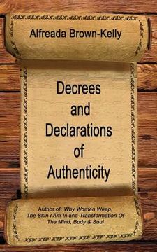 portada Decrees and Declarations of Authenticity (en Inglés)