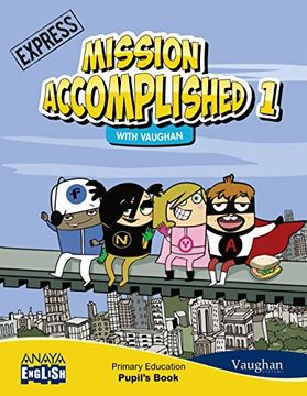 portada English 1. Mission Accomplished. Express. (with Activity Book) (Anaya English)