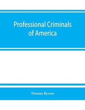 portada Professional criminals of America (en Inglés)
