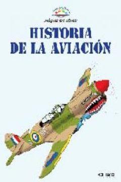 portada Historia de la aviación (Cuadernos colorear)