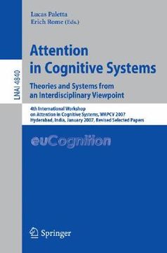 portada attention in cognitive systems: theories and systems from an interdisciplinary viewpoint