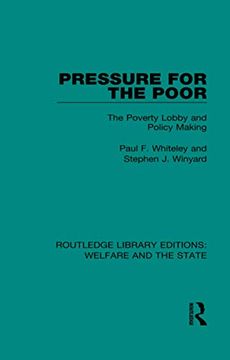 portada Pressure for the Poor (Routledge Library Editions: Welfare and the State) (en Inglés)