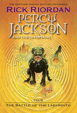 portada Percy Jackson and the Olympians, Book Four the Battle of the Labyrinth (Percy Jackson & the Olympians) (en Inglés)