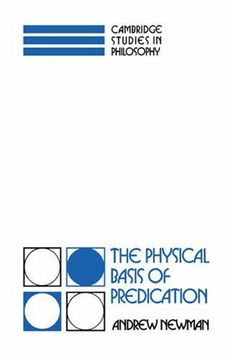 portada The Physical Basis of Predication (Cambridge Studies in Philosophy) (in English)