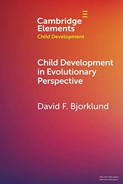 portada Child Development in Evolutionary Perspective (Elements in Child Development) (en Inglés)