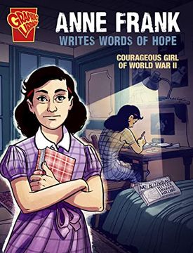 portada Anne Frank Writes Words of Hope (en Inglés)