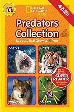 portada Predators Collection: National Geographic Kids Super Reader Levels 1 & 2 (National Geographic Readers Levels 1 & 2) (en Inglés)
