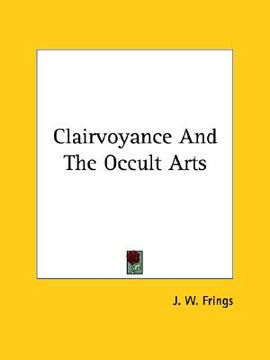 portada clairvoyance and the occult arts (en Inglés)