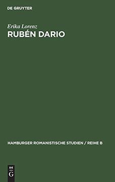portada Rubén Dario (Hamburger Romanistische Studien (en Alemán)
