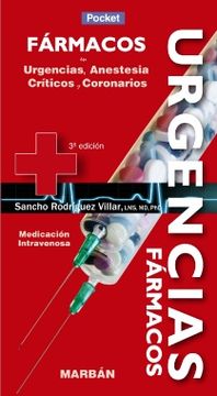 portada Farmacos en Urgencias, Anestesia y Cuidados Criticos Pocket (in Spanish)