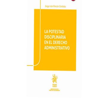 portada La potestad disciplinaria en el Derecho Administrativo (in Spanish)