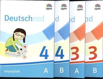 portada Deutschrad 3/4. Arbeitshefte Paket Klasse 3/4