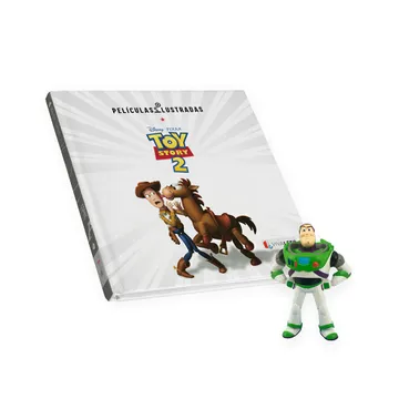 portada Set Libro Toy Story 2 + Figura Buzz