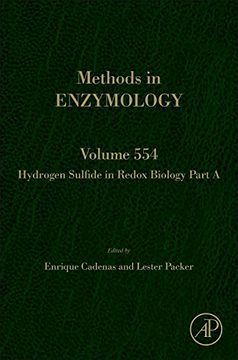 portada Hydrogen Sulfide in Redox Biology Part a: 554 (Methods in Enzymology) (en Inglés)