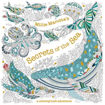 portada Millie Marotta'S Secrets of the Sea: A Coloring Book Adventure (a Millie Marotta Adult Coloring Book) 