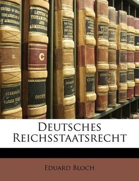 portada Deutsches Reichsstaatsrecht (en Alemán)