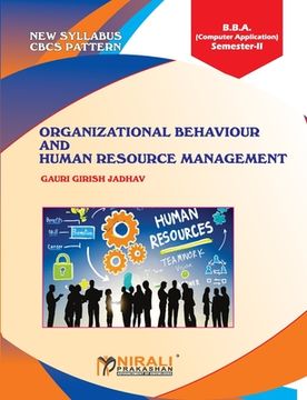 portada Organizational Behaviour and Human Resource Management (en Inglés)