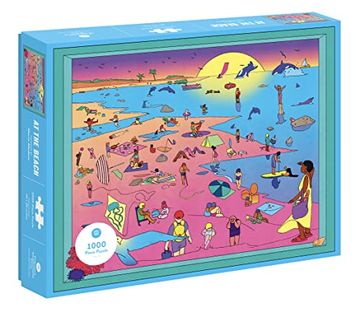 portada At the Beach: 1000 Piece Puzzle (in English)