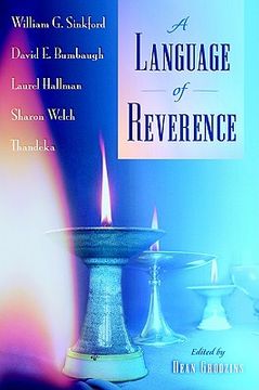 portada a language of reverence (in English)