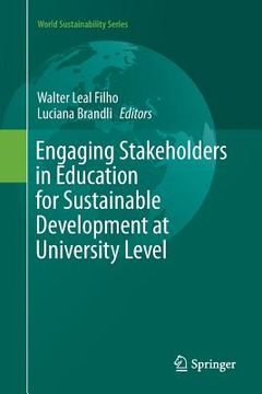 portada Engaging Stakeholders in Education for Sustainable Development at University Level