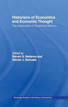 portada Historians of Economics and Economic Thought (Routledge Studies in the History of Economics) (en Inglés)