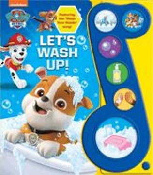 portada Little Music Note 6-Button Plus paw Patrol Let's Wash up!